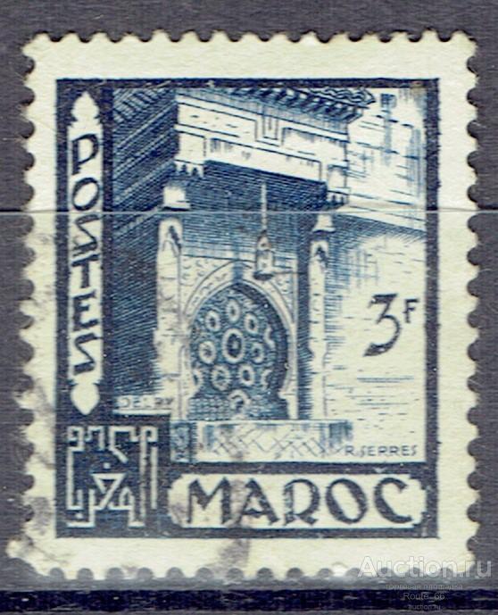 1949 Марокко Франция Мих 300 гаш