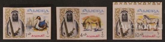 Фуджейра 1964 нс бз MNH