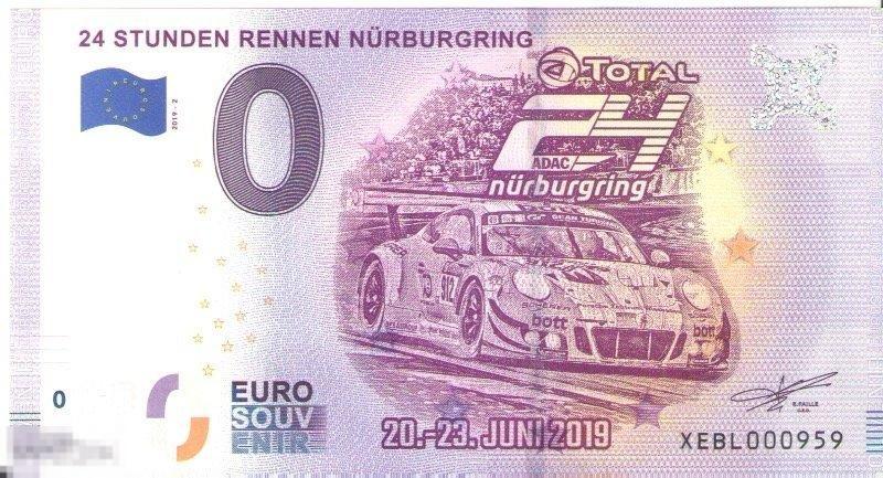 0 евро XEBL 2019-2 24 STUNDEN RENNEN NÜRNBURGRING 