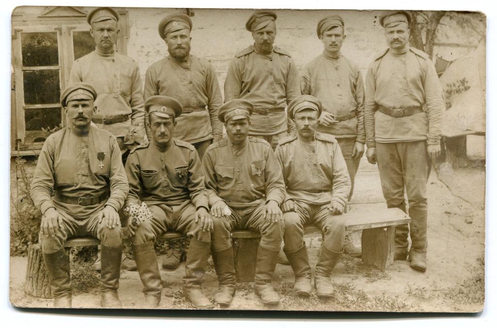 Солдаты РИА кавалеры ГК шифровка 6Т спецнак сапер или железнодорожник