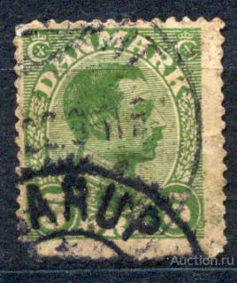Дания  1913-1919  ХРИСТИАН X ЗУБ 14:14,5