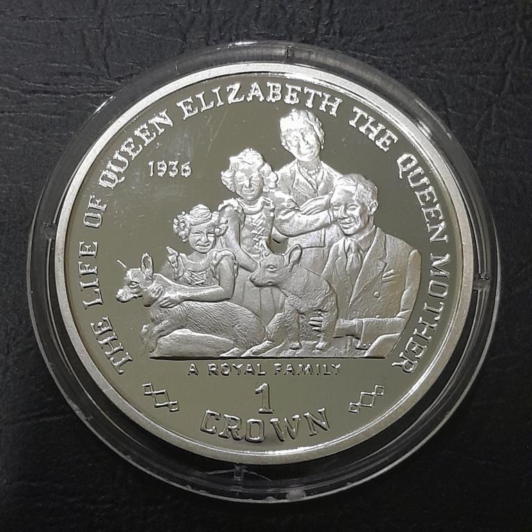 1 КРОНА 1999 ГОД ГИБРАЛТАР.