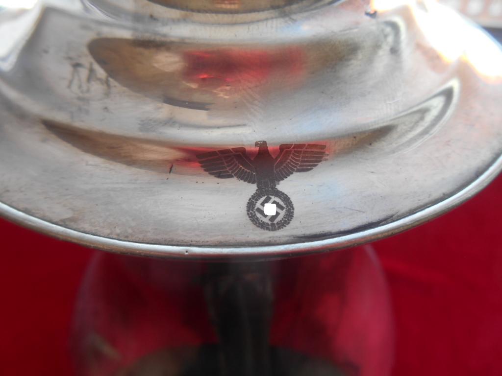 Кофейник Чайник Большой Украшенный Кенигсберг 1938 г. Вермахт Германия 3 Рейх Редкий Состояние