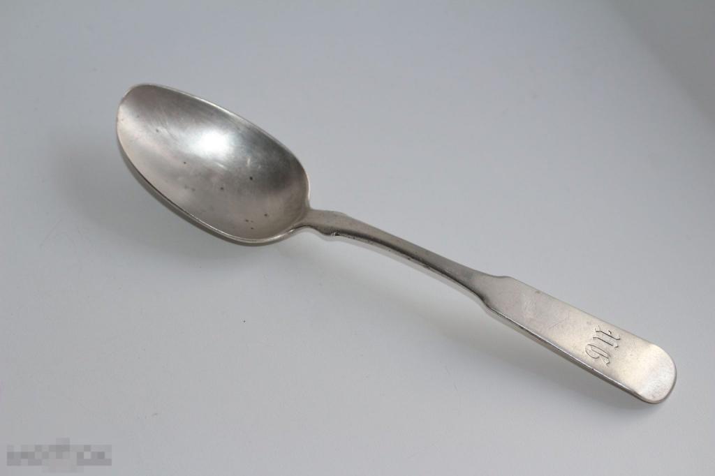 Столовая ложка серебро 84Пр. 1833г.