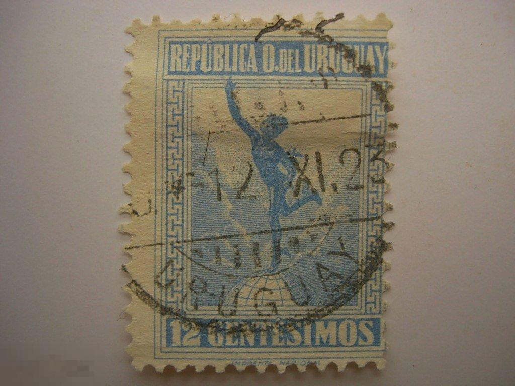 Уругвай спешная почта 1922г( Меркурий) 