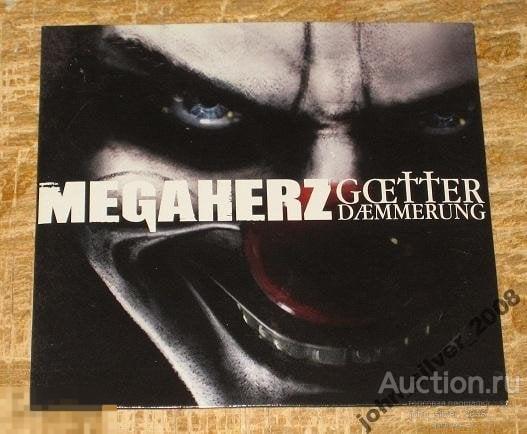 MEGAHERZ Gotterdammerung CD 2011 RAMMSTEIN MANSON 