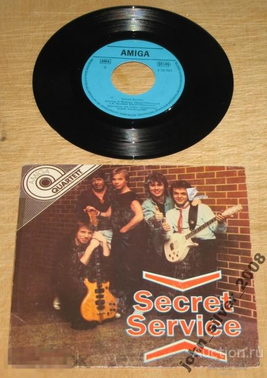SECRET SERVICE миньон сингл сорокопятка 45 7 RARE! 