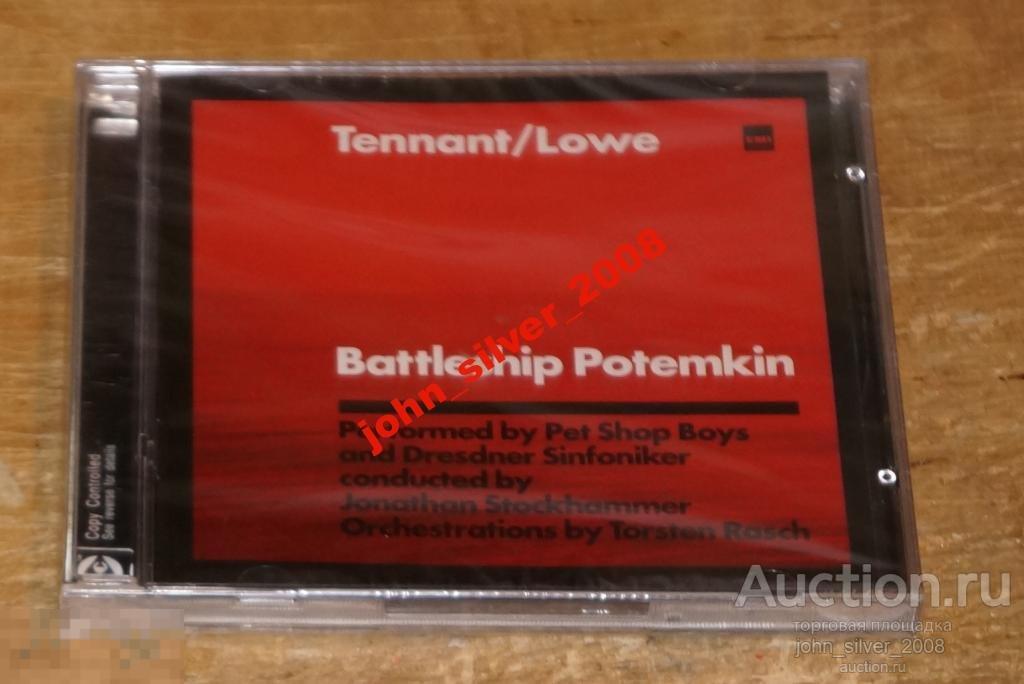 PET SHOP BOYS Battleship Potemkin CD Tennant Lowe 