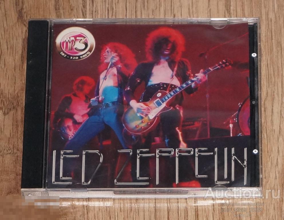 LED ZEPPELIN MP3 collection CD jewelcase стекло unofficial PAGE PLANT BONHAM JONES 