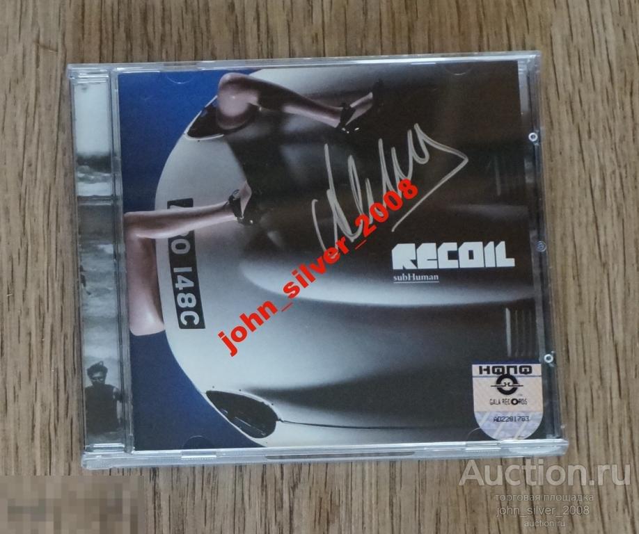 ALAN WILDER RECOIL subHuman DEPECHE MODE АВТОГРАФ 