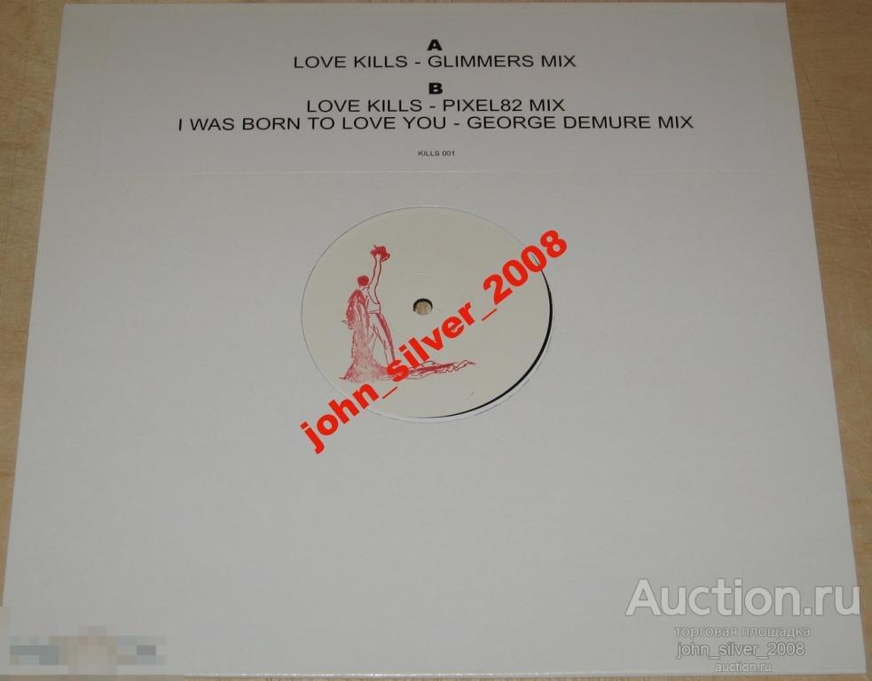 FREDDIE MERCURY Love Kills 12&amp;#039;inch 2006 NM QUEEN 