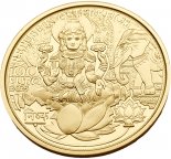 Австрия. 100 евро 2023 г. Золото. 15,78 гр*0.986 0,5 oz Золото Индии! Новейший выпуск!!!!