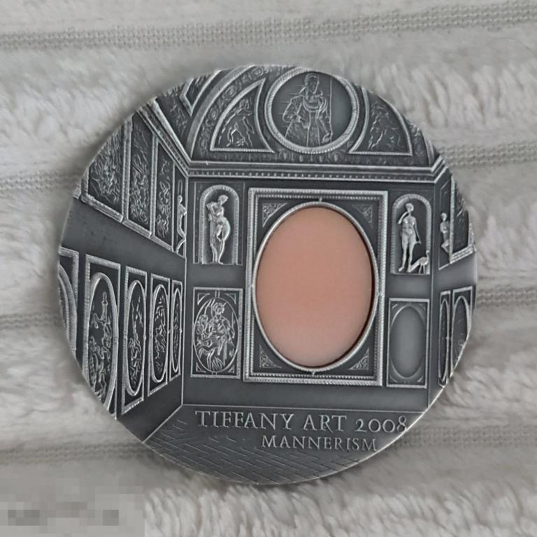* Палау 10 долларов 2008 Маньеризм * Mannerism * Серия 'Тиффани' * Серебро 2 унции * Только монета 