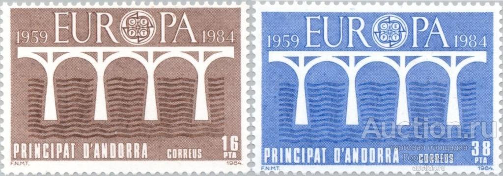 Андорра Исп. 1984 пс Европа MNH