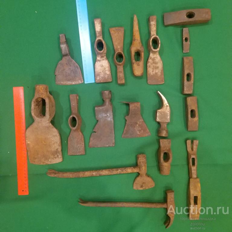 Старинные топоры, молотки и другое, из СССР и не только