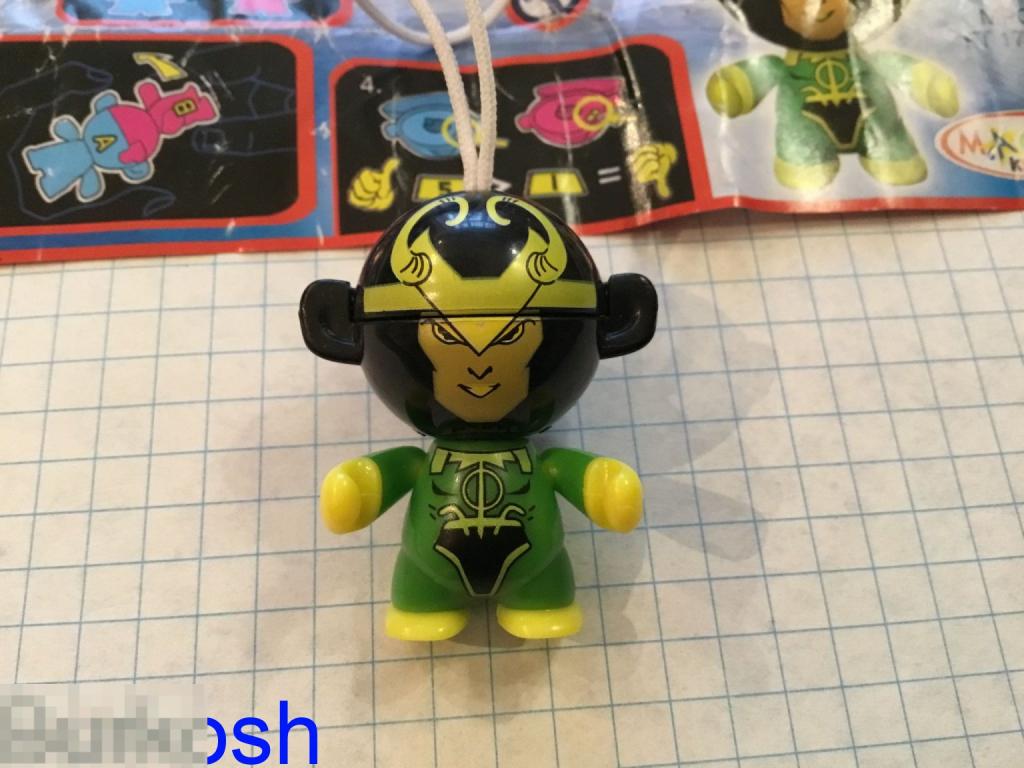 Киндер сюрприз игрушка MARVEL Марвел LOKI Локи 