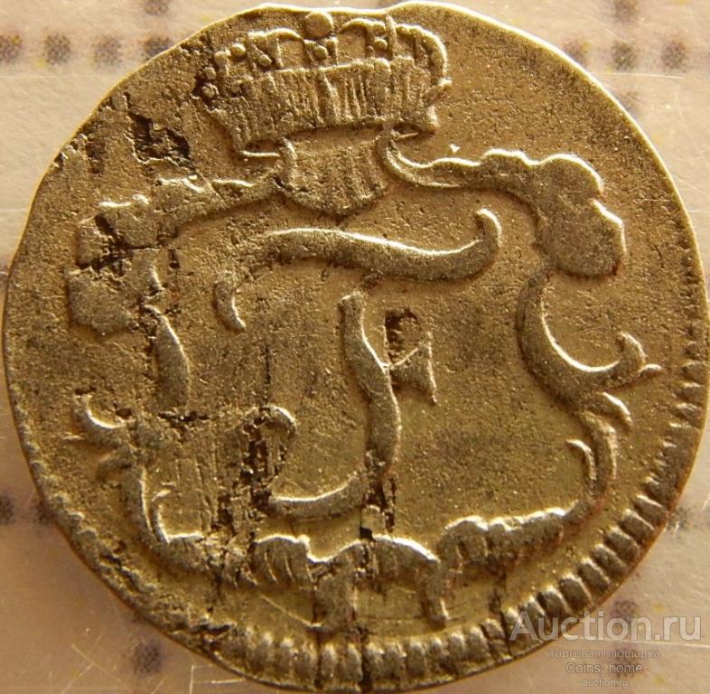 Coins Home Германия 1751 SAXE-WEIMAR-EISENACH (САКСОНИЯ-ВЕЙМАР) 3 pfennig Lot#BAY69
