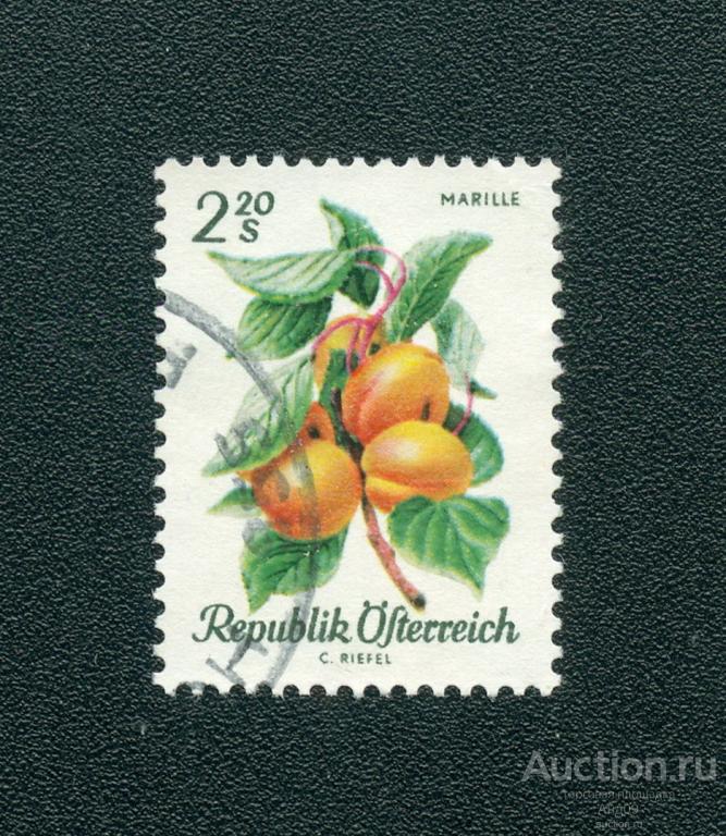 1966 г. Австрия – Абрикос (1161е)