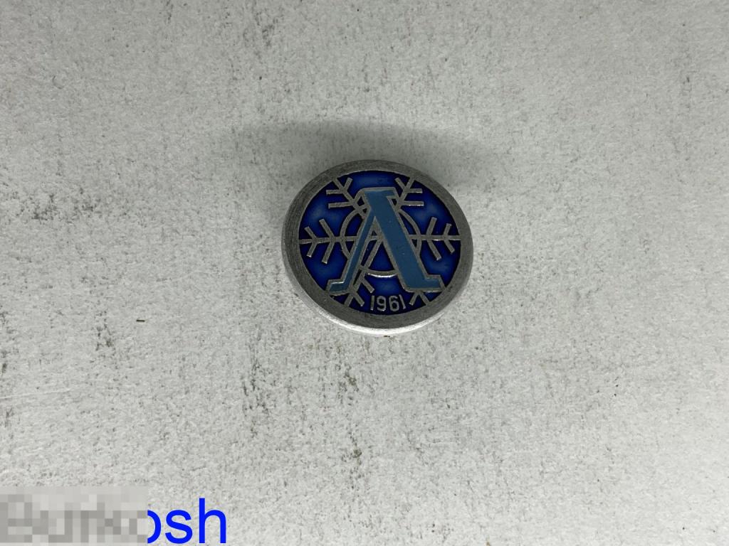 ЗНАЧОК СССР Л 1961 снежинка 