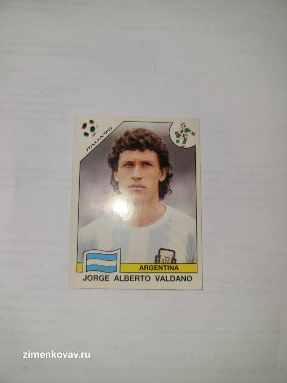 Наклейка Чемпионат Мира 1990 ЧМ 90 Панини Panini. №132