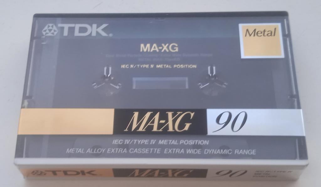 Аудио кассета TDK MA- XG metal 90 JAPAN