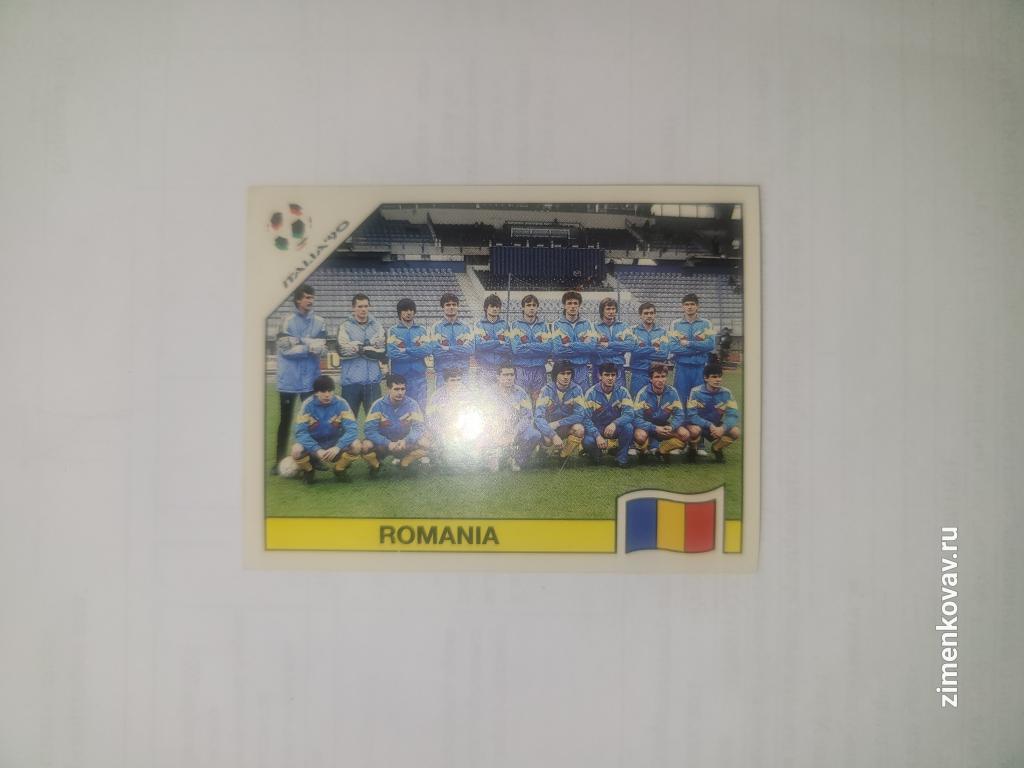 Наклейка Чемпионат Мира 1990 ЧМ 90 Панини Panini. №155