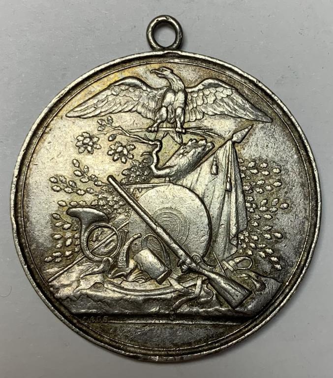 Медаль Стрелковый фестиваль Германия 1855 год.Серебро.