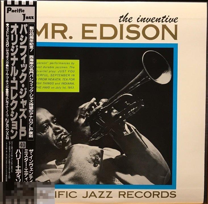 Harry Edison - The Inventive Mr. Edison (1953) Pacific Jazz, Japan 