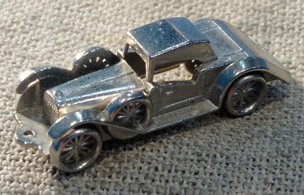 Брелок - машинка "Автошка, автоша"  Руссо-Балт 3,  СССР.