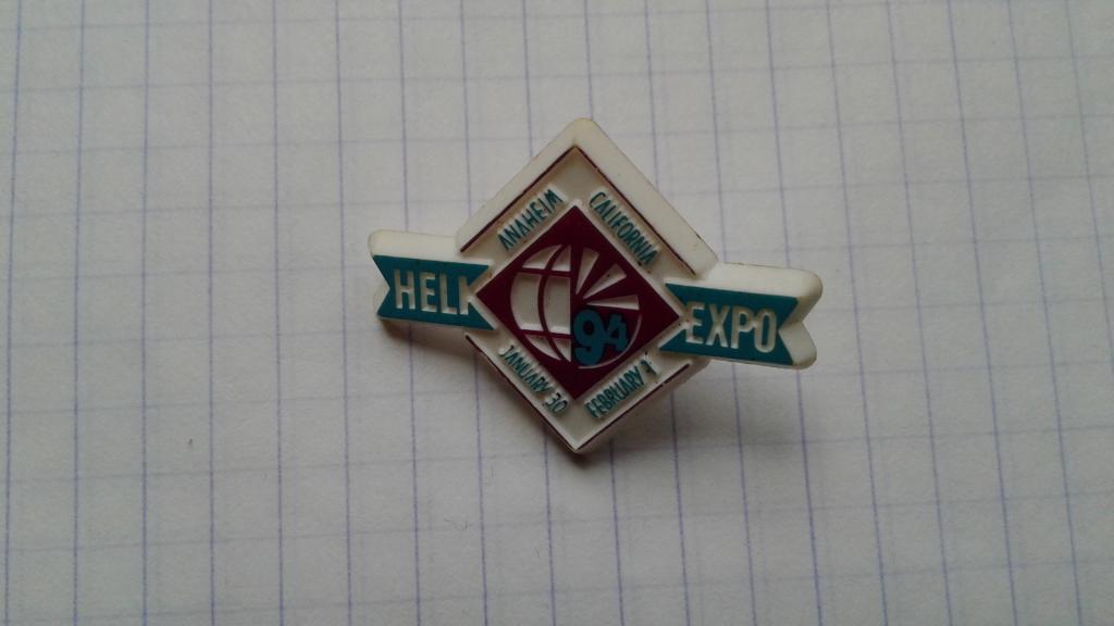 HELI EXPO 94 в Анахайме (Калифорния). Хели Экспо. Цанга.