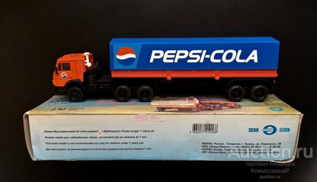 Камаз-5410 с тентом Pepsi-Cola