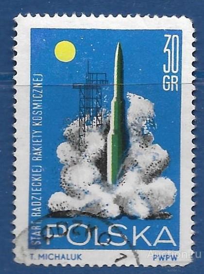 Польша. 1964. Исследования в космосе. Used.