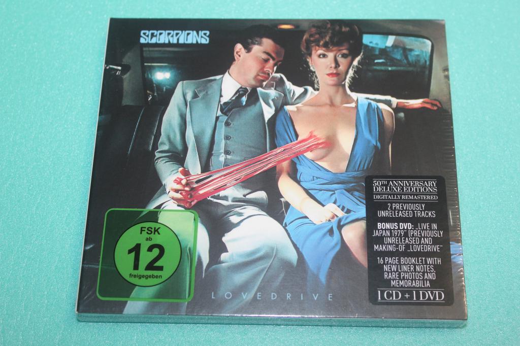 Scorpions / Lovedrive 79 / Germany CD+DVD TRANSP.SLIPCASE