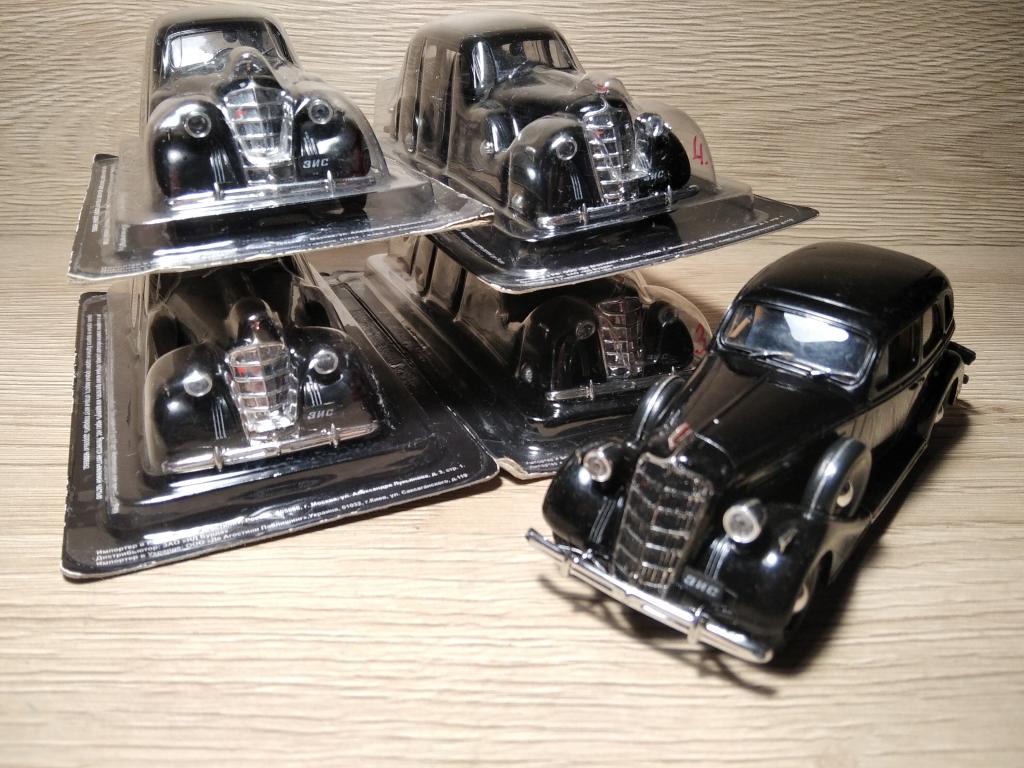 Масштабна модель автомобиля СССР - ЗИС 101. На выбор. 1:43.