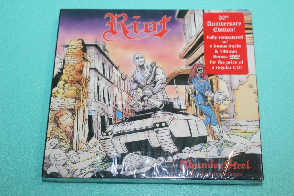 Riot / Thundersteel 88 / Germany CD+DVD TRANSP.SLIPCASE