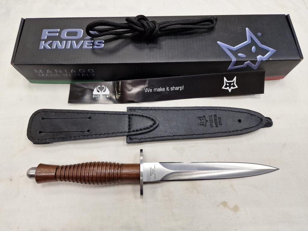 КИНЖАЛ FOX KNIVES FAIRBAIRN SYKES FIGHTING FX-593 AF СТАЛЬ Böhler N690