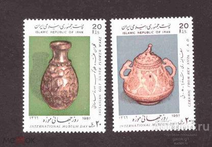 Иран   чистая    1987  год  музей  №   2221