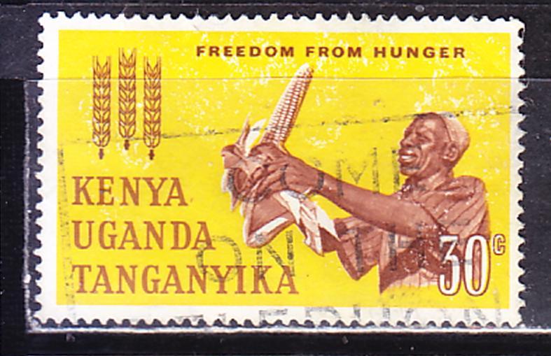 Уганда, Кения, Танганика, 1963 г., гаш