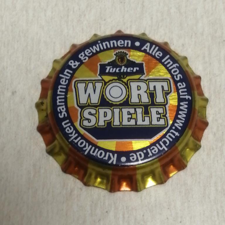Пивная пробка Tucher Bräu (Tucher Wortspiele 2011) Германия необжатая