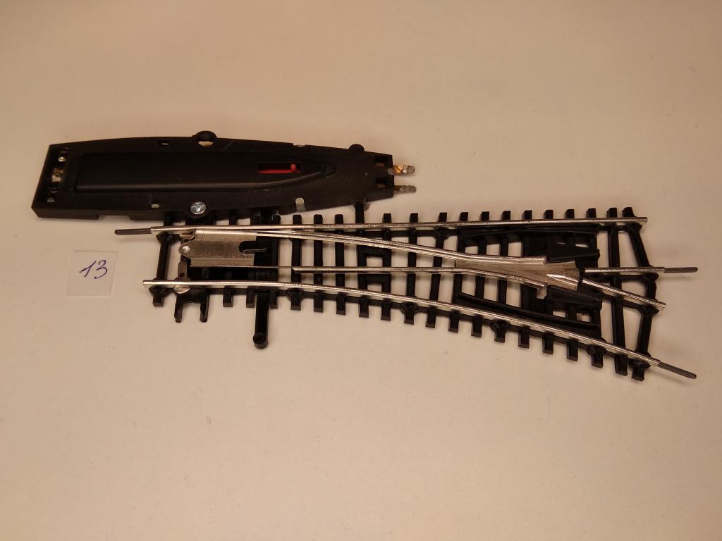 12мм.(TT) BTTB Стрелка правая №13,с электроприводом