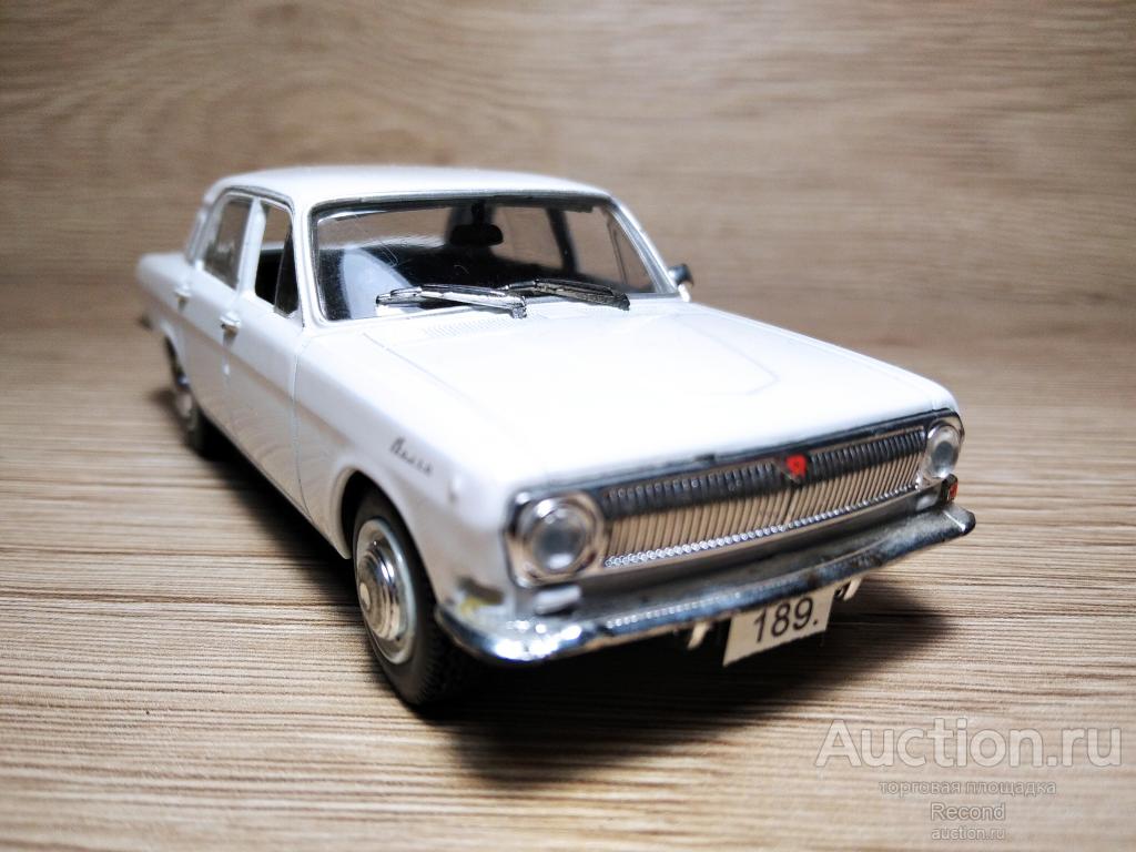 Масштабная модель автомобиля СССР - ГАЗ-24.  № 189. 1:43.