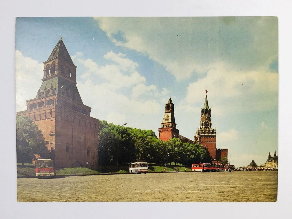 Московский Кремль. Константино-Еленинская башня (бывшие Тимофеевские ворота). Открытка. 1987