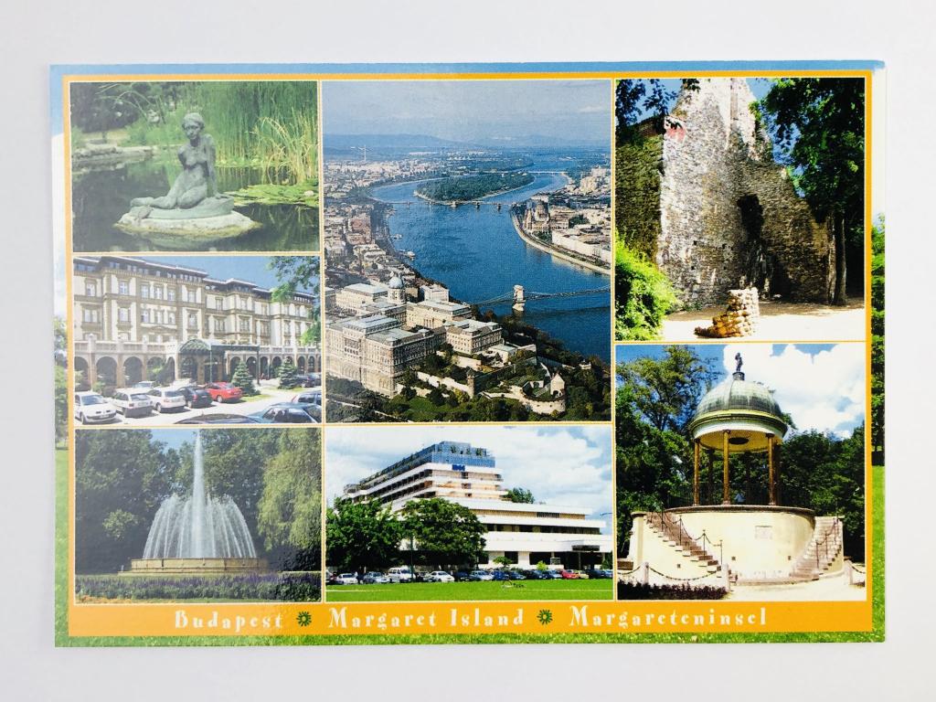 Венгрия. Будапешт. Маргитсигет. Открытка. 2000-2005. Ars Una Studio