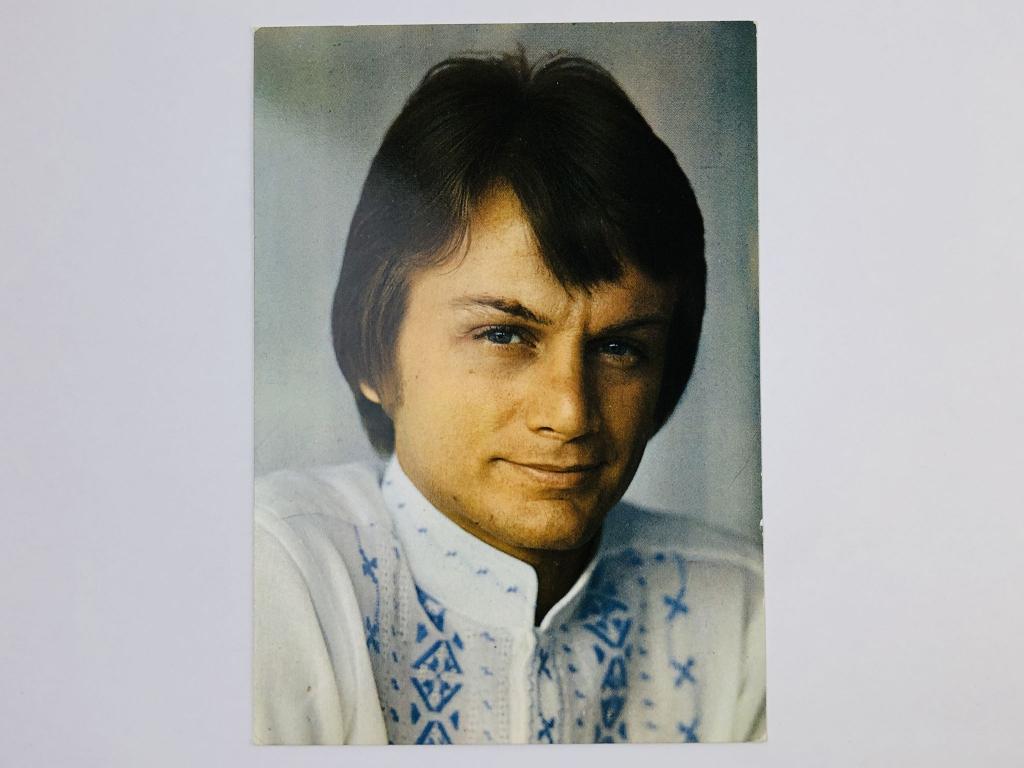 Клод Франсуа. Открытка. 1970. PSG. Philips