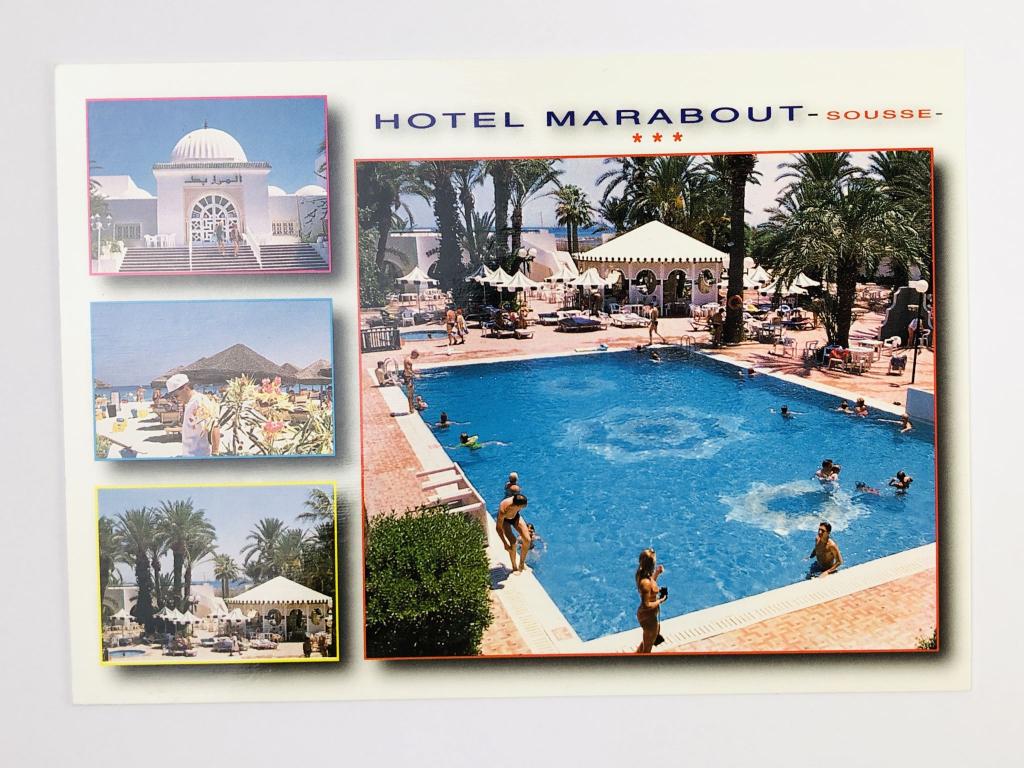 Тунис. Сус. Отель Ле Марабут (Hotel Marabout). Открытка. 1999. Mirage