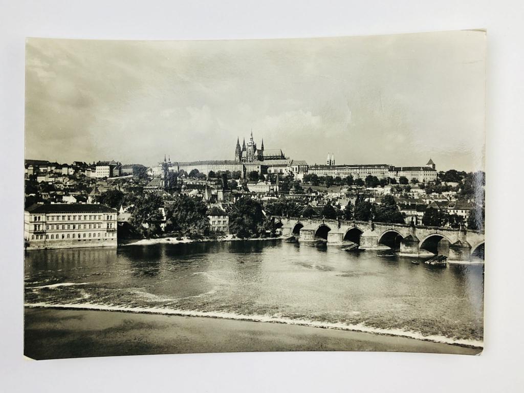 Пражский кремль и Малая Страна. Открытка. 1962. Orbis