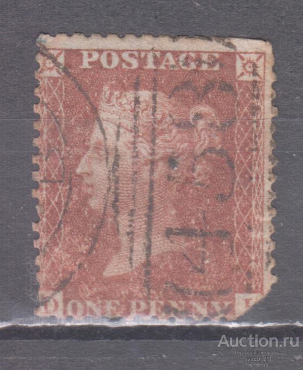 Великобритания 1854 Виктория Mi8Ba (1)