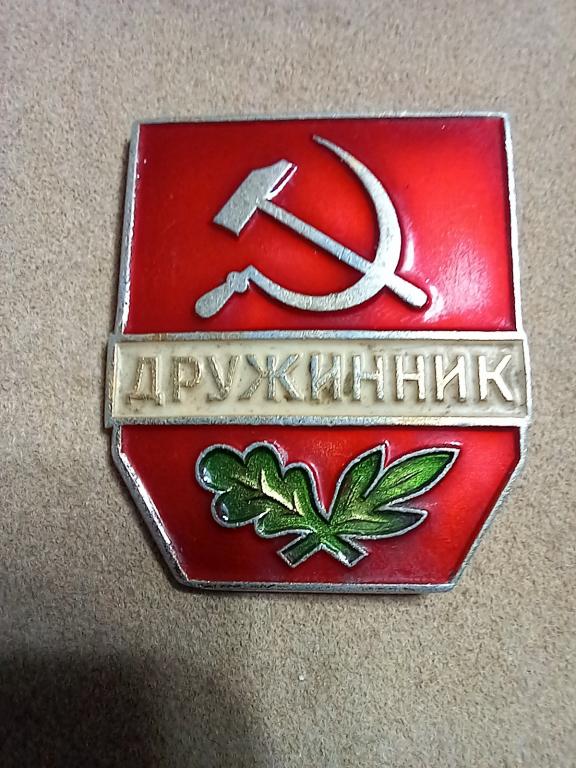 ЗНАК. ДРУЖИННИК. ЛМД.РАННИЙ.