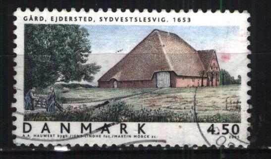 Дания 2005 Mi# 1391 архитектура а4
