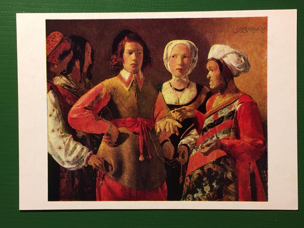 Жорж де Ла Тур. Гадалка. 1989 г.